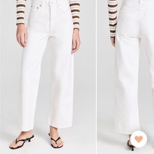 Agolde Ren High Rise Wide Leg Jeans